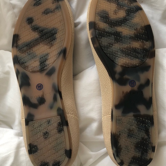 Rothy’s The Flat in Neutral White Sz 9.5 - Picture 3 of 7